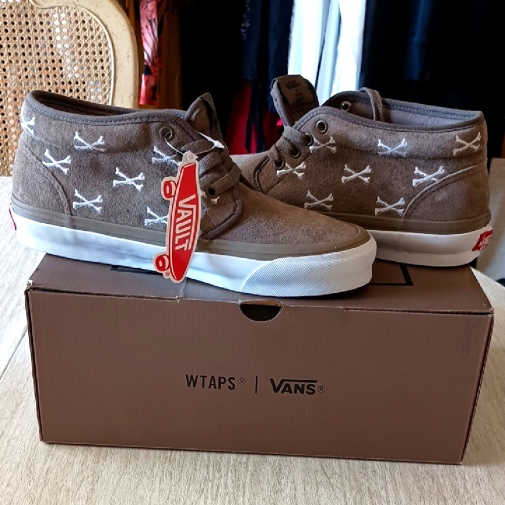 Vans x WTAPS Brown High-Top Sneakers